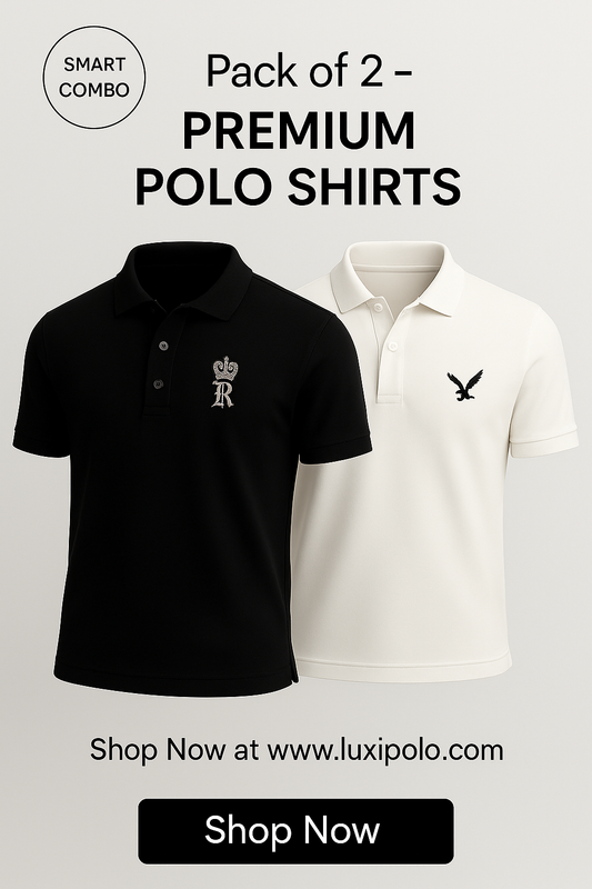 POLO SHIRT BUNDLE – PACK OF 2 | PREMIUM QUALITY